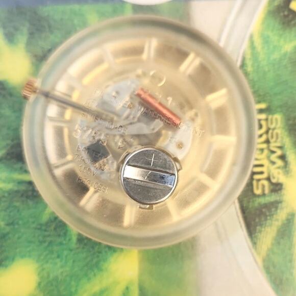 Swatch watch GUINEVERE PWK169 1992 Pop New Old Stock with case and battery - Picture 7 of 8